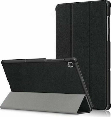 Magnetic 3-Fold Флип капак Изкуствена кожа Черно (Lenovo Tab M10 FHD Plus (второ поколение) 10.3") 101803373A