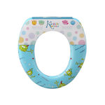 Kiokids Toddler Toilet Seat Soft-Padded Light Blue