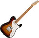 Fender Deluxe Thinline Chitară Electrică Telecaster cu SS Configurație Doze 3-Color Sunburst cu Husă