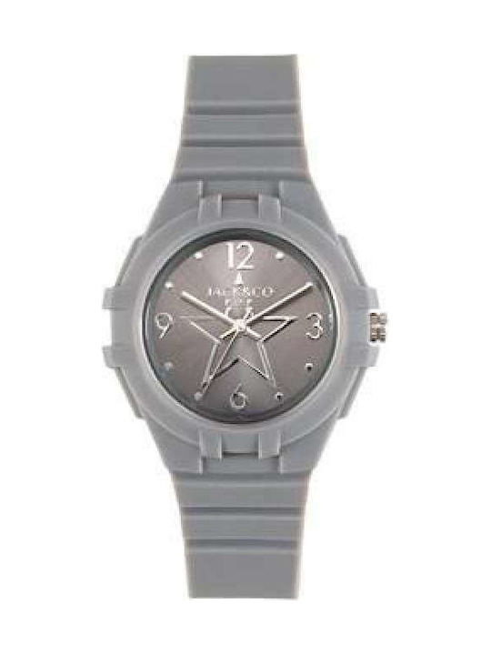 Jack & Co Margherita Watch with Gray Rubber Strap