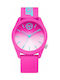 Hype Watch with Fuchsia Rubber Strap HYU020PP