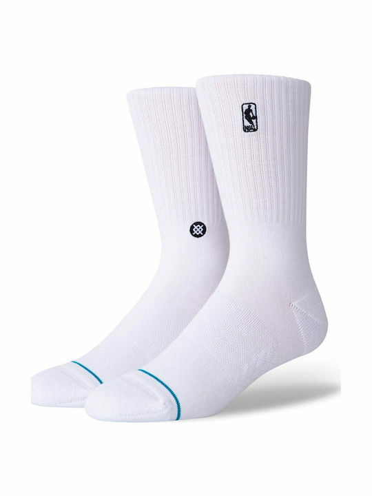 Stance Logoman ST NBA Αθλητικές Κάλτσες Λευκές ...