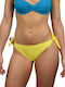 Rock Club BP-1079 Bikini Slip with Ties Yellow BP1079.yellow