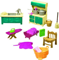 Li'l Woodzeez Kitchenette & Housekeeping Set για 3+ Ετών