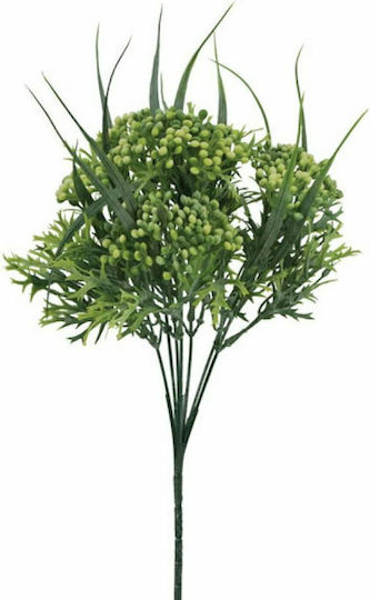 Strauß aus künstlichen Blumen Grün 30cm Marhome