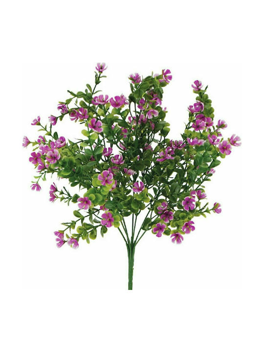 Marhome Buchet din Flori Artificiale Purple 36cm 1buc