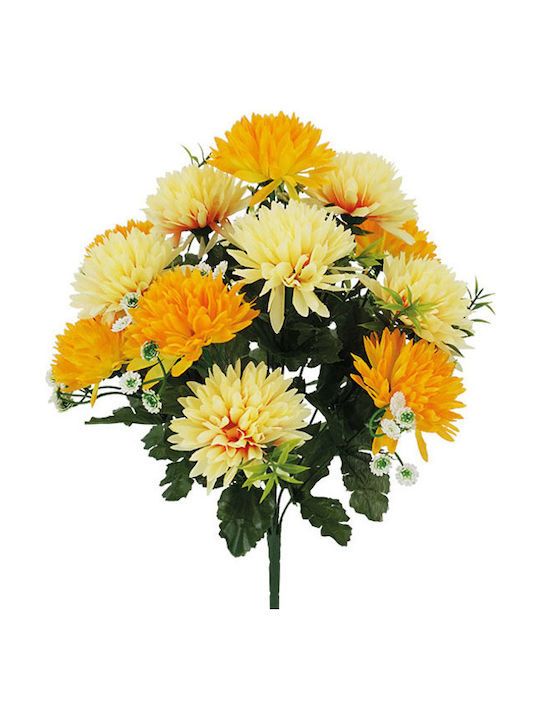 Marhome Buchet din Flori Artificiale Orange 43cm 1buc