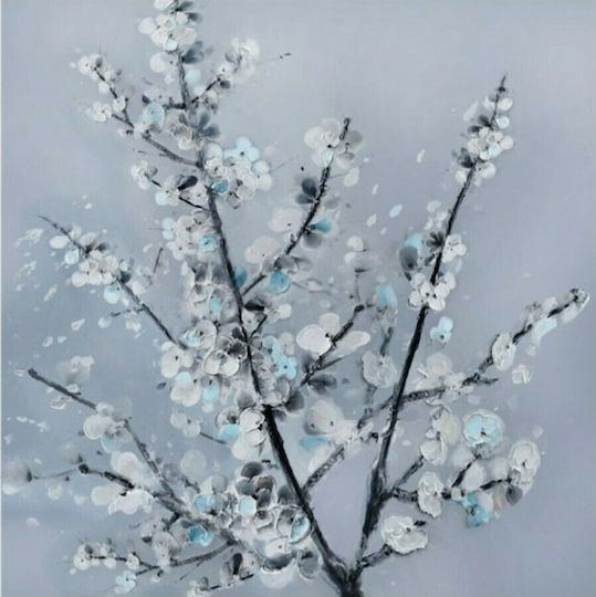 Marhome Gemälde Ölgemälde auf Leinwand 80x80cm