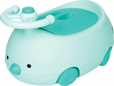 Kikka Boo Potty cu Volan Chick cu Capac Verde până la 7kg