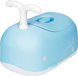 Kikka Boo Potty with Steering Wheel Whale with Lid Blue