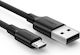 Ugreen US289 Regular USB 2.0 to micro USB Cable Μαύρο 1m (60136) 1τμχ