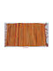 Chios Hellas TA444 Rug Fireplace Rectangular Cotton with Fringes Orange