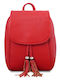 Tuscany Leather TL Leather Women's Bag Backpack Red