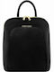 Tuscany Leather TL Leather Women's Bag Backpack Black