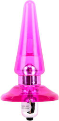 Chisa Novelties Nicole's Vibra Plug Πρωκτική Σφήνα Ροζ 12.5cm Chisa Novelties Nicole's Vibra Plug Πρωκτική Σφήνα Ροζ 12.5cm