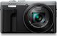 Panasonic Lumix DMC-TZ80 Compact Φωτογραφική Μηχανή 18.1MP Οπτικού Ζουμ 30x με Οθόνη 3" και Ανάλυση Video 4K UHD Ασημί