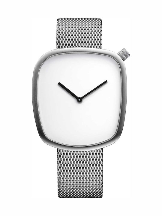 Bering Time Damen Uhr mit Silber Metallarmband