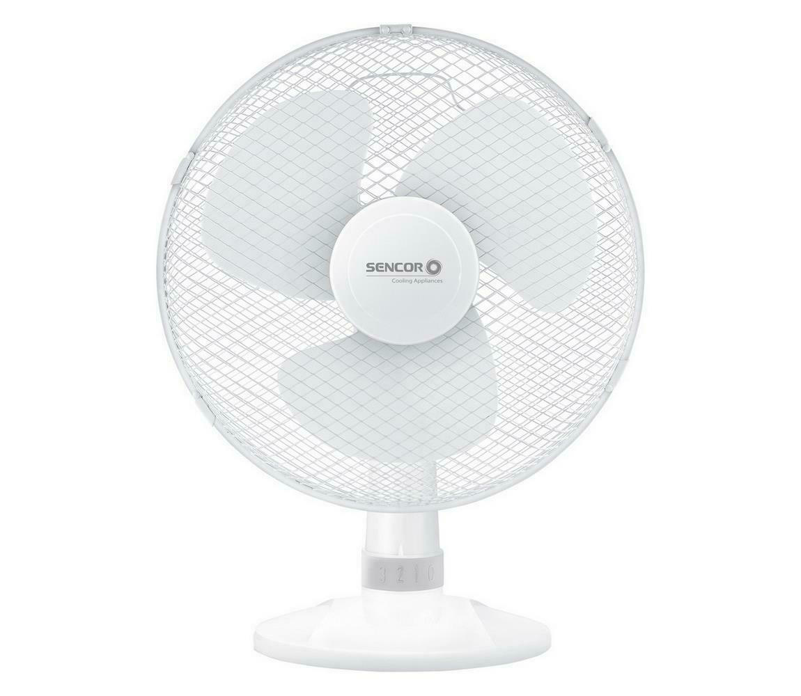 Sencor SFE 3027WH Επιτραπέζιος Ανεμιστήρας 40W Διαμέτρου 30cm | Skroutz.gr