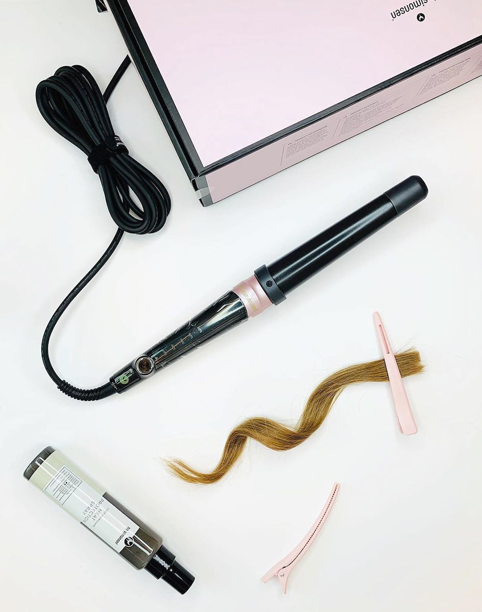 hh Simonsen Rod Curling Iron VS4 Limited Edition With Heat