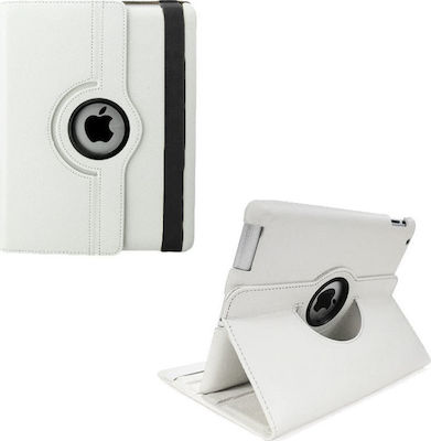 Volte-Tel Rotating Flip Cover Piele artificială Rotativă Alb (iPad Air) 8123146