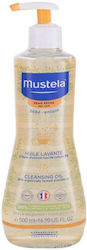 Mustela Cleansing Oil for Atopic Prone Skin 500ml with Pump