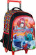 Gim Gormiti Elementary School Trolley Bag Multicolour L35xW15xH46cm