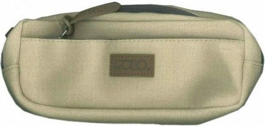 Polo Canvas Federmäppchen Beige