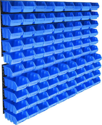 vidaXL Plastic Tool Bin Organiser