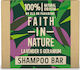 Faith in Nature Lavender & Geranium Solid Shampoos Reconstruction/Nourishment for All Hair Types 85gr