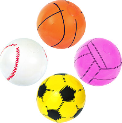 Bestway Strandball 41 cm (1Stück) (Verschiedene Designs) (Verschiedene Farben)