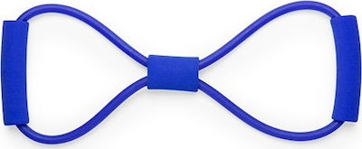 144806 Figure 8 Resistance Band with Handles Blue Λαστιχένια Λαβή