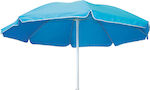 Summer Club Sabbia Klappbar Strandsonnenschirm Durchmesser 2m mit UV Schutz Blue
