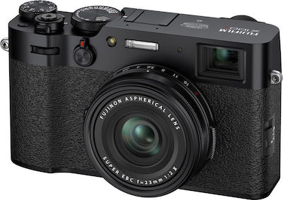 Fujifilm X100V Compact Aparat Foto 21.6MP cu Ecran 3" și Rezoluție Video 4096 x 2160 pixeli Negru