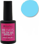 Bioshev Professional 10 Days Color Gel Effect Gloss Βερνίκι Νυχιών Μακράς Διαρκείας Γαλάζιο 203 11ml