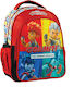 Gim Gormiti School Bag Backpack Kindergarten Multicolored 12lt