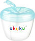 Akuku Milk Powder Doser for 4 Food Servings Blue 1pcs