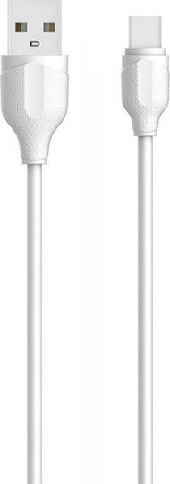 Ldnio LS372 USB 2.0 Kabel USB-C männlich - USB-A Weiß 2m