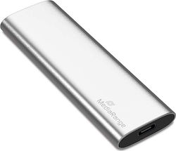 MediaRange USB 3.2 / USB-C Extern SSD 120GB M.2 Argint