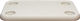 Eval Rectangular Table Surface Plastic in White Color 71x41cm 04733-1 1pcs