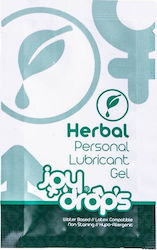 Joydrops Lubricant Gel Personal Sachet Λιπαντικό Gel Herbal 5ml Joydrops Lubricant Gel Personal Sachet Λιπαντικό Gel Herbal 5ml