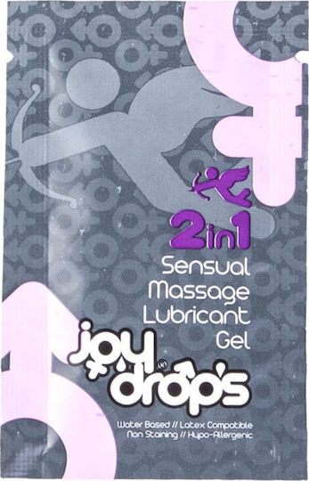 Joydrops Lubricant Gel Personal Sachet Gel lubrifiant 5ml