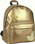 Back Me Up Nici Theodor Goldener Schießstern Schulranzen Rucksack Grundschule, Grundschule in Gold Farbe