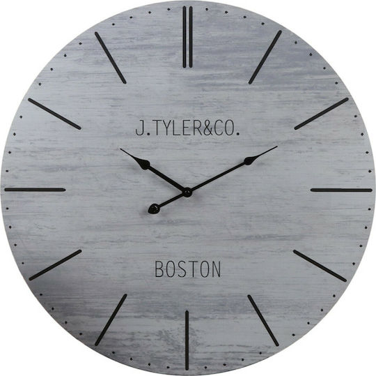 InTheBox Zeit Wanduhr Hölzernes Gray Ø60cm