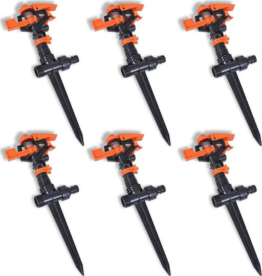 vidaXL Spike-Düse mit Wasserfluss 810lt/h 6Stück 40847