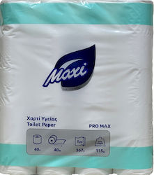 Maxi Professional Satin Toilettenpapier 115gr 40 Rollen Maxi Professional Satin Toilettenpapier 115gr 40 Rollen