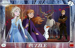 Puzzle pentru Copii Frozen 2 pentru 3++ Ani 15buc Dino