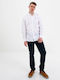 Ela River Oxford Long-sleeved Cotton Shirt White