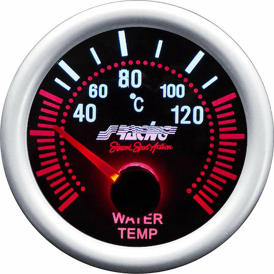 Simoni Racing Car Water Temperature Analog Instrument 52mm