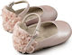 Babywalker Christening Leather Pink Pumps