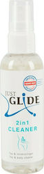 Just Glide 2 in 1 Body Καθαριστικό Sex Toys σε Spray 100ml
